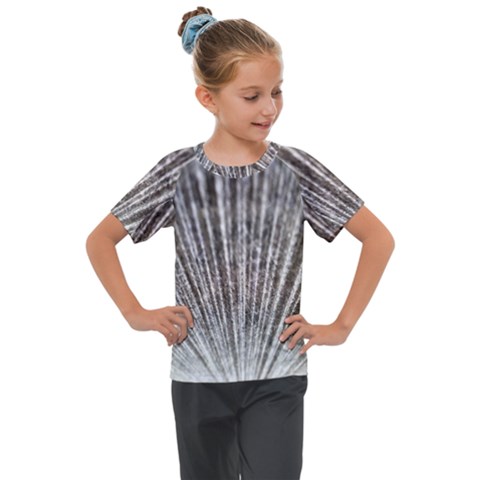 Light Cloud Kids  Mesh Piece Tee by artworkshop