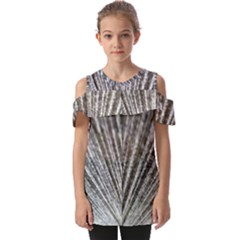 Light Cloud Fold Over Open Sleeve Top by artworkshop