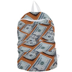 Money Pattern Foldable Lightweight Backpack by artworkshop