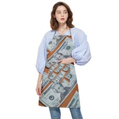 Money Pattern Pocket Apron by artworkshop