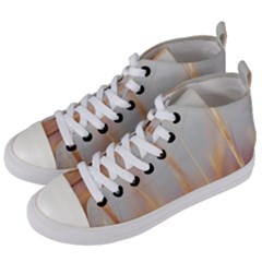 Nature Plants Color Women s Mid-top Canvas Sneakers by artworkshop