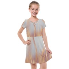 Nature Plants Color Kids  Cross Web Dress by artworkshop