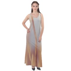 Nature Plants Color Sleeveless Velour Maxi Dress by artworkshop