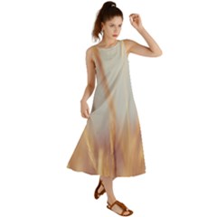 Nature Plants Color Summer Maxi Dress by artworkshop