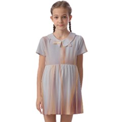 Nature Plants Color Kids  Asymmetric Collar Dress by artworkshop