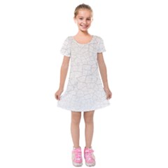 Pattern Abstrakwallpaper Kids  Short Sleeve Velvet Dress by artworkshop