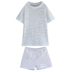 Pattern Abstrakwallpaper Kids  Swim Tee And Shorts Set by artworkshop