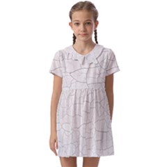 Pattern Abstrakwallpaper Kids  Asymmetric Collar Dress by artworkshop