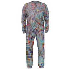 Pattern Texture Design Onepiece Jumpsuit (men) by artworkshop