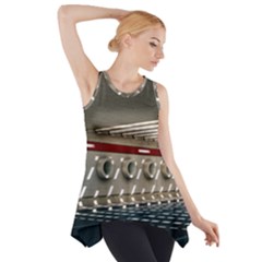 Patterned Tunnels On The Concrete Wall Side Drop Tank Tunic by artworkshop