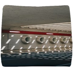 Patterned Tunnels On The Concrete Wall Seat Cushion by artworkshop