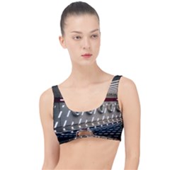 Patterned Tunnels On The Concrete Wall The Little Details Bikini Top by artworkshop