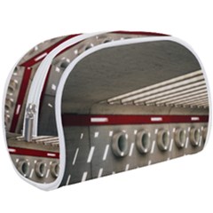 Patterned Tunnels On The Concrete Wall Make Up Case (large) by artworkshop