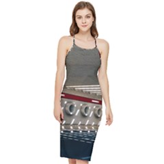 Patterned Tunnels On The Concrete Wall Bodycon Cross Back Summer Dress by artworkshop