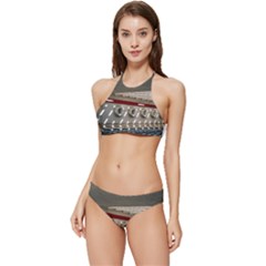 Patterned Tunnels On The Concrete Wall Banded Triangle Bikini Set by artworkshop