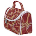 Cookies With Strawberry Jam Motif Pattern Satchel Handbag View1