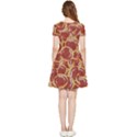 Cookies With Strawberry Jam Motif Pattern Inside Out Cap Sleeve Dress View2