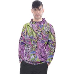 Abstract Intarsio Men s Pullover Hoodie