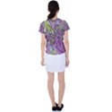 Abstract intarsio Women s Sports Top View2