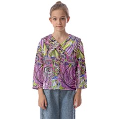 Abstract Intarsio Kids  Sailor Shirt