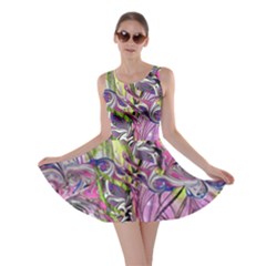 Abstract Intarsio Skater Dress by kaleidomarblingart