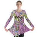 Abstract intarsio Long Sleeve Tunic  View1