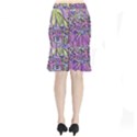 Abstract intarsio Short Mermaid Skirt View2