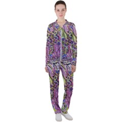 Abstract Intarsio Casual Jacket And Pants Set by kaleidomarblingart