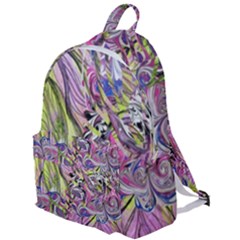 Abstract Intarsio The Plain Backpack by kaleidomarblingart