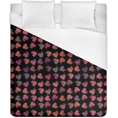 Mixed Colors Flowers Motif Pattern Duvet Cover (california King Size)