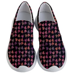 Mixed Colors Flowers Motif Pattern Women s Lightweight Slip Ons by dflcprintsclothing