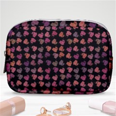 Mixed Colors Flowers Motif Pattern Make Up Pouch (small)