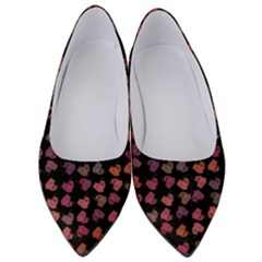 Mixed Colors Flowers Motif Pattern Women s Low Heels by dflcprintsclothing