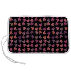 Mixed Colors Flowers Motif Pattern Pen Storage Case (s) by dflcprintsclothing