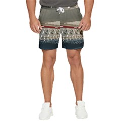 Patterned Tunnels On The Concrete Wall Men s Runner Shorts by artworkshop