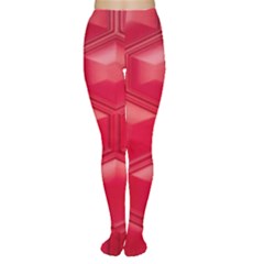 Red Textured Wall Tights by artworkshop