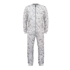 Plaster Background Floral Pattern Onepiece Jumpsuit (kids) by artworkshop