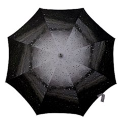 Rain On Glass Texture Hook Handle Umbrellas (medium) by artworkshop