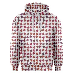 Mixed Colors Flowers Bright Motif Pattern Men s Overhead Hoodie