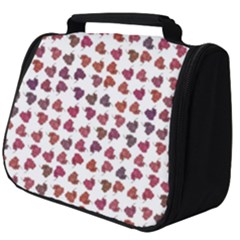 Mixed Colors Flowers Bright Motif Pattern Full Print Travel Pouch (big)