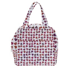 Mixed Colors Flowers Bright Motif Pattern Boxy Hand Bag