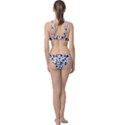 Cute safari animals blue giraffe Classic Banded Bikini Set  View2