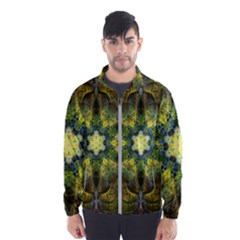 Fractal-fantasy-design-background- Men s Windbreaker