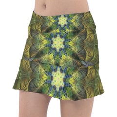 Fractal-fantasy-design-background- Classic Tennis Skirt by Vaneshart