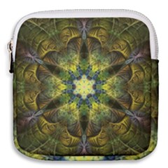 Fractal-fantasy-design-background- Mini Square Pouch by Vaneshart