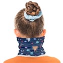 Cute-astronaut-cat-with-star-galaxy-elements-seamless-pattern Face Covering Bandana (Kids) View2