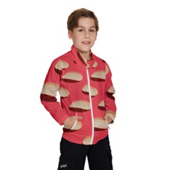 Stackable Chips In Lines Kids  Windbreaker by artworkshop