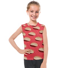 Stackable Chips In Lines Kids  Mesh Tank Top by artworkshop