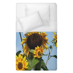 Sunflower Flower Yellow Duvet Cover (single Size) by artworkshop