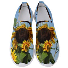 Sunflower Flower Yellow Men s Slip On Sneakers by artworkshop